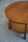 Modern Danish Round Side Table in Oak from Otto Færge, 1940s, Image 6