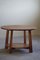 Modern Danish Round Side Table in Oak from Otto Færge, 1940s 11