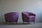 House and Garden Lounge Chairs attributed to Gio Ponti, 1940s, Set of 2 3