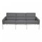 Modell 3303 3-Sitzer Airport Sofa von Arne Jacobsen für Fritz Hansen 5