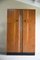 Art Deco Double Wardrobe in Oak 5