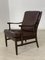 Danish Armchair in Black Leather, Image 6