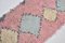 Tappeto rosa in lana con decoro Marocco, annodato a mano, Immagine 7