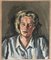 Lison Favarger, Portrait de femme, 1948, Huile sur Carton 2