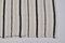 Striped Patterned Organic Hemp Kilim Rug, Image 9