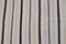 Striped Patterned Organic Hemp Kilim Rug 8