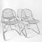 Gastone Rinaldi zugeschriebene Esszimmerstühle aus Stahl für Rima, Italien, 1970er, 4er Set 6