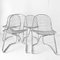Steel Dining Chairs attributed to Gastone Rinaldi for Rima, Italy, 1970s, Set of 4 5