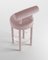 Collector Moca Bar Chair in Boucle Rose by Studio Rig, Image 3