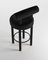 Collector Moca Bar Chair in Boucle Schwarz von Studio Rig 4