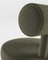 Chaise de Bar Collector Moca en Boucle Olive par Studio Rig 2