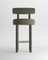 Collector Moca Bar Chair in Boucle Olive von Studio Rig 1