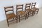 Vintage Bohemian Dining Room Chairs, 1950s, Set of 4 6