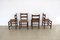 Vintage Bohemian Dining Room Chairs, 1950s, Set of 4, Image 2