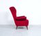 Red Velvet Armchair by Theo Ruth for Artifort, 1950s, Image 2