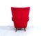 Red Velvet Armchair by Theo Ruth for Artifort, 1950s 5