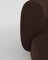 Divano curvo da collezione Hug marrone scuro di Ferrianisbolgi, Immagine 2