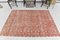 Vintage Turkish Cotton & Wool Rug 2