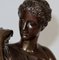 C. Sauvage d'après Praxitèle, Diane de Gabies, Début des années 1800, Bronze 6