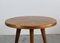 Italian Round Coffee Table in Walnut Wood by Gio Ponti, 1950s, Image 3