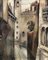 Josselin Bodley, Venezia, 1928, Olio su tela, con cornice, Immagine 2