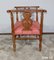 Small Bench with Walnut Wheelchanders, 1800s 13