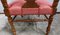 Petit Banc avec Wheelchanders en Noyer, 1800s 15