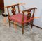 Petit Banc avec Wheelchanders en Noyer, 1800s 17