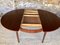 Mid-Century, Extendable Rosewood Dining Table with Butterfly Leaf, 1960s 15