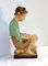 Ceramic Figure of Kneeling Child, 1930s 2