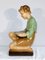 Figura di bambino inginocchiato in ceramica, anni '30, Immagine 21