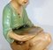 Figura di bambino inginocchiato in ceramica, anni '30, Immagine 7