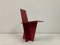 Modern Red Plywood Chair, 1980s, Image 18