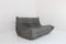 Grey Leather Togo Sofa by Michel Ducaroy for Ligne Roset, 2018 11