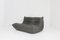 Grey Leather Togo Sofa by Michel Ducaroy for Ligne Roset, 2018 1