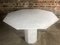 Vintage Carrare Marble Octagonal Table, 1970 2