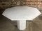 Vintage Carrare Marble Octagonal Table, 1970, Image 2