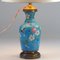 Vintage Table Lamp with Japanese Enamel, 1950s, Image 3