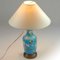 Vintage Table Lamp with Japanese Enamel, 1950s 7