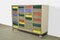 Dutch School Cabinet with Coloured Drawers, 1970s 1