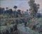 Leopoldo Galeota, Paysage du Sud, Oil on Canvas, Framed, Image 1