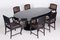 Black Adjustable Dining Table attributed to Otto Prutscher, 1890s 11