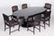 Black Adjustable Dining Table attributed to Otto Prutscher, 1890s, Image 11