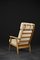 Mid-Century Modern Danish Wood & Fabric Lounge Chair from Durup Polstermøbelfabrik, 1970s, Image 12