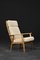 Mid-Century Modern Danish Wood & Fabric Lounge Chair from Durup Polstermøbelfabrik, 1970s 1