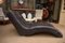 Italian Chaise Lounge in Leather, 1970s 12