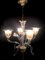 Vintage Chandelier in Murano Glass from Cesare Toso, 1980 5