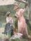Ferdinand Heilbuth, La Lettre, 1800s, Pastel, Framed, Image 5