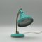 Teal Green Adjustable Brass Table Lamp, Italy, 1960s, Image 8
