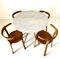 Dining Table and Chairs, 1970s, Set of 5 5